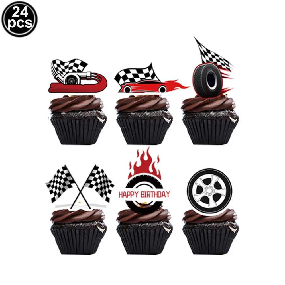 Tire Napkins Race Car Napkin Wheel Paper Napkin Car Party Decor Race Car Party Supplies for Birthday Baby Shower Birthday Party