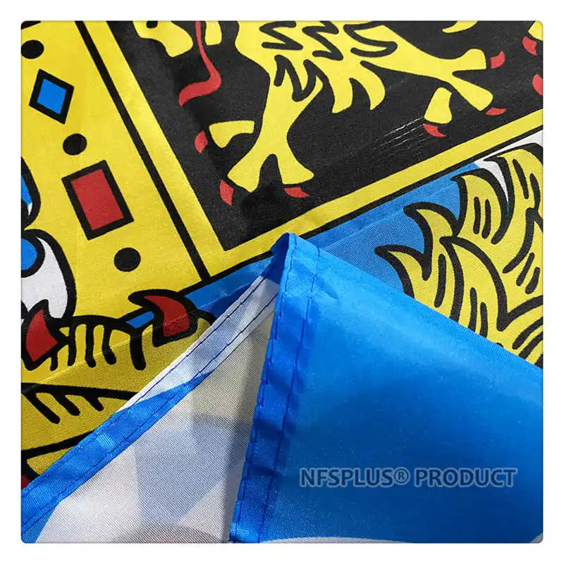 German Bavaria Flag Germany Wittelsbach 90x150cm Polyester Printed Home Outdoor Oktoberfest Bavarian Lion Crest Flags Banners