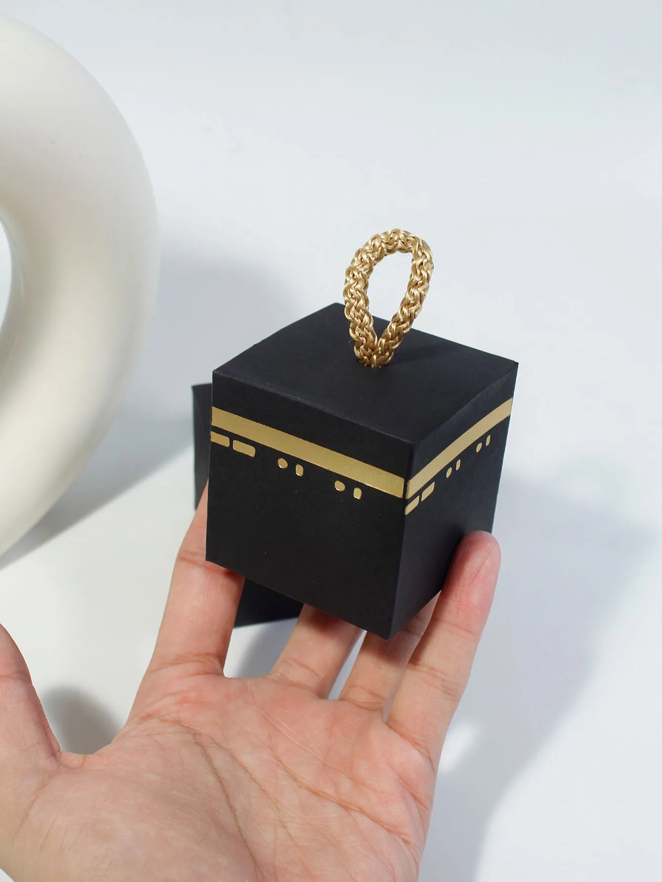 Eid Mubarak candy box mini, Islamic Muslim holiday gift box, holiday building box, Ramadan Eid Mubarak