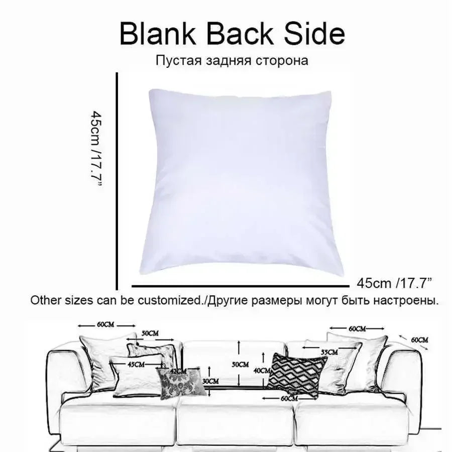 Easter Pattern Home Decor Pillow Cover Bedroom Living Room Sofa Decoration Polyester Cushion Cover with Zipper