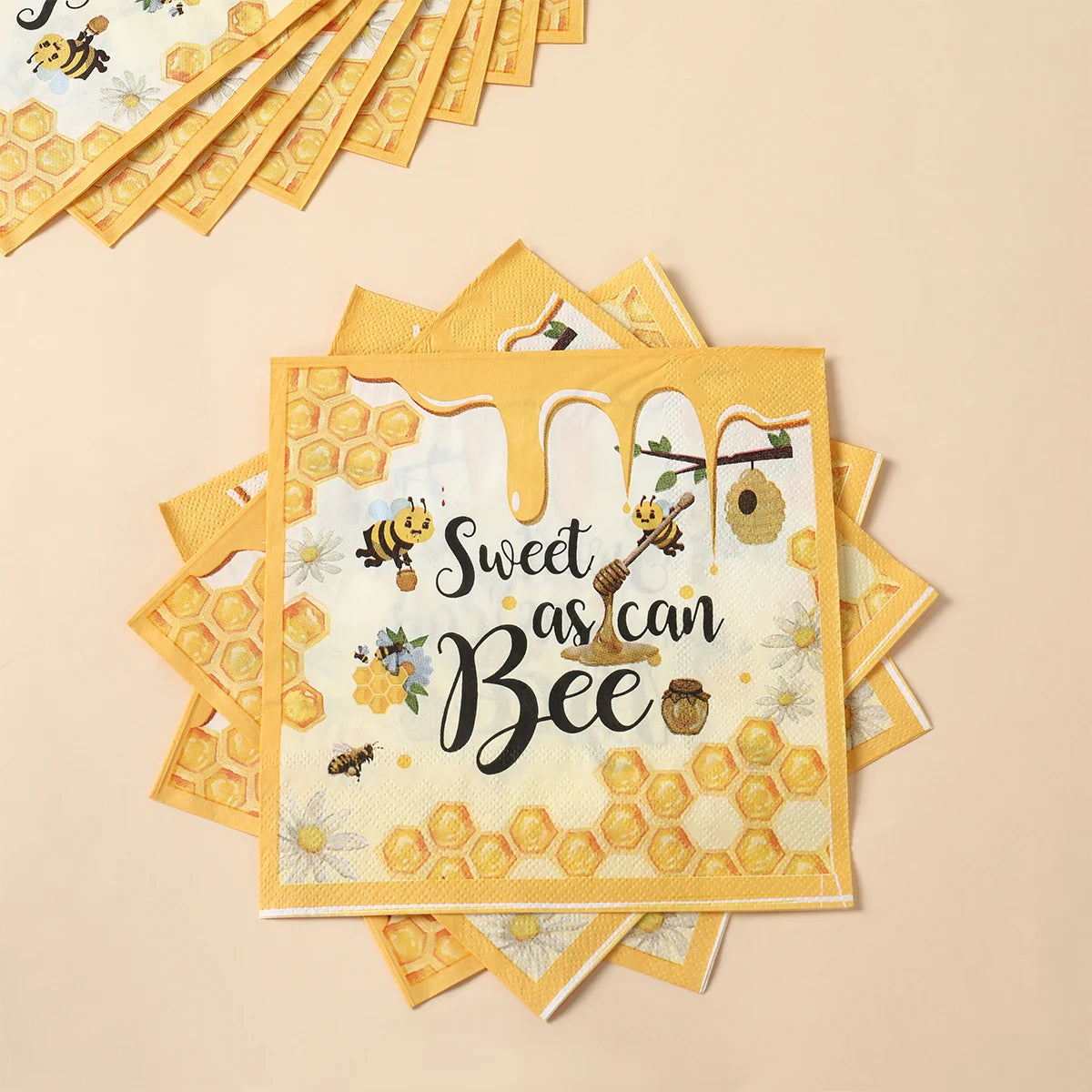 Bumble Bee Party Decorations Party Disposable Plates Napkins Cups Bee Gender Reveal Supplies Bee Birthday Baby Shower Decoration
