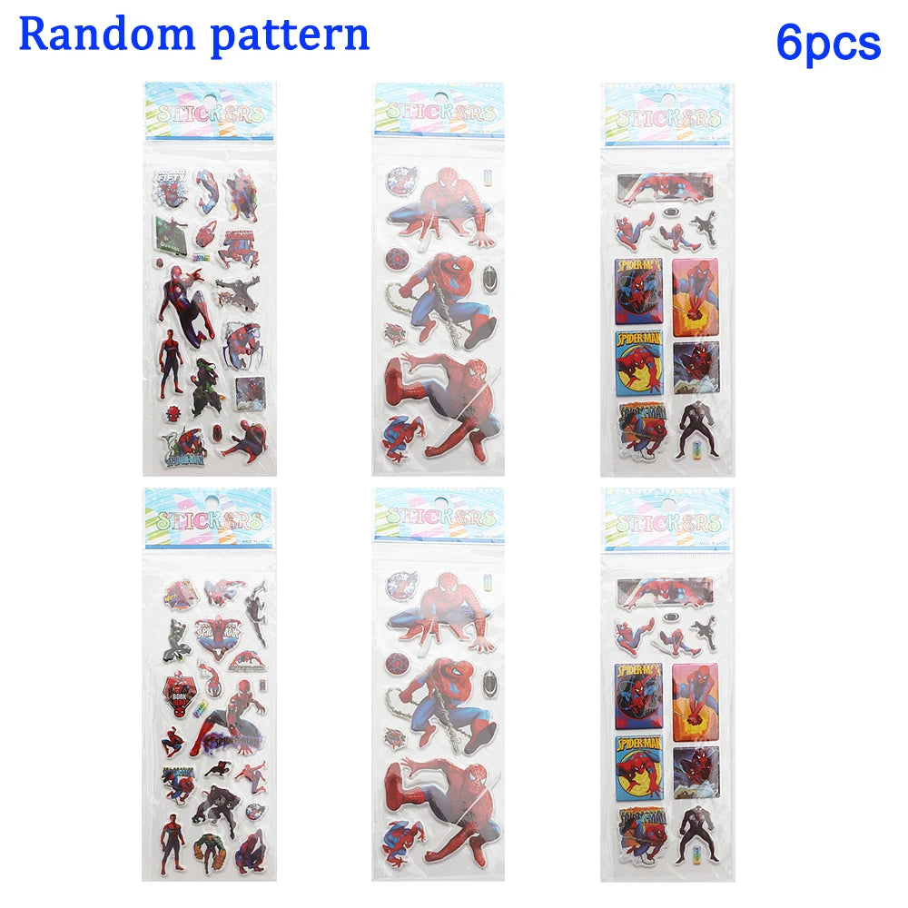 Avengers Superhero Birthday Party Decoration Balloon Cake Plate Paper Cup Box Gift Bag Background Banner 10 People Tableware Set