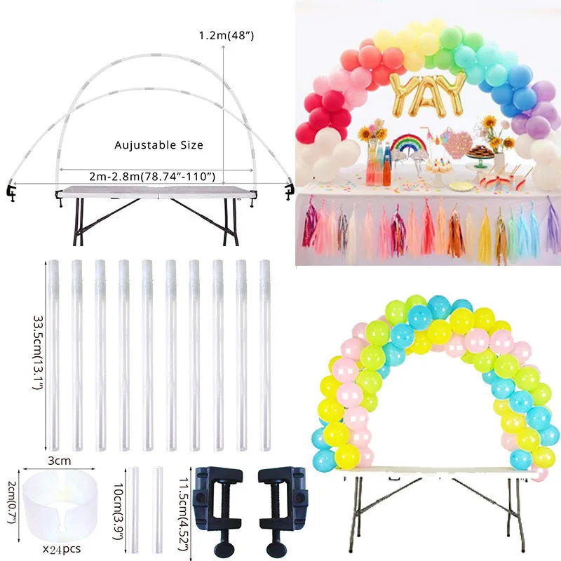 Gender Reveal Balloons Column Holder Question Mark Balloon Stand Boy or Girl Gender Reveal Birthday Party Decoration BabyShower