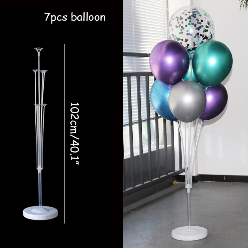 Gender Reveal Balloons Column Holder Question Mark Balloon Stand Boy or Girl Gender Reveal Birthday Party Decoration BabyShower
