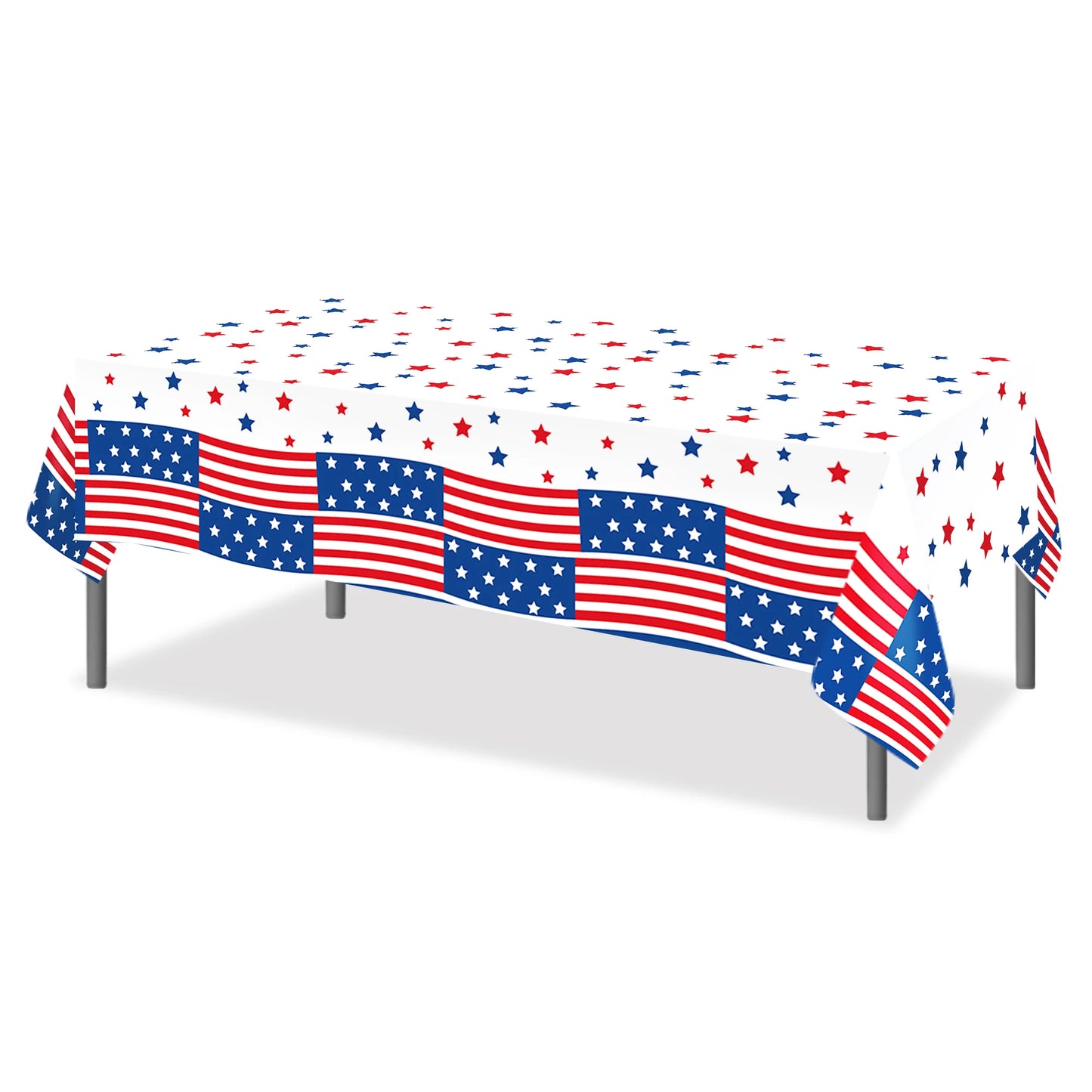 July 4th Day Independence Day Party Photobooth Props, Temporary Tattoo, Tablecover, Cake Stand, Washi Tape, Scrapbook Paper
