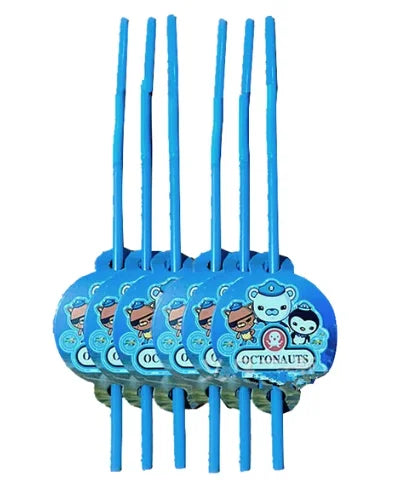 The Octonauts Birthday Party Decoration Disposable Paper Plate Ocean Captain Pirate Penguin Kids Barnacles Peso Suppies Balloons
