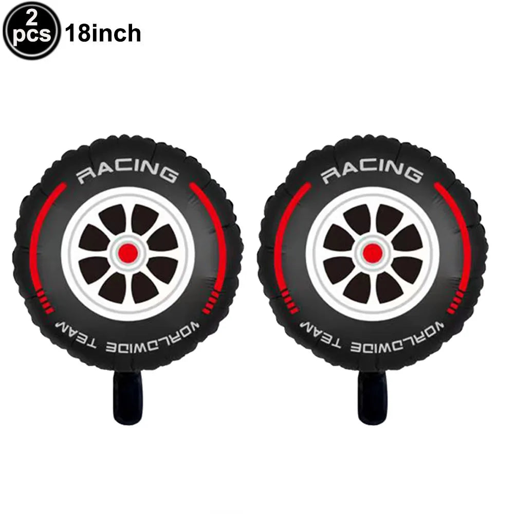 Tire Napkins Race Car Napkin Wheel Paper Napkin Car Party Decor Race Car Party Supplies for Birthday Baby Shower Birthday Party