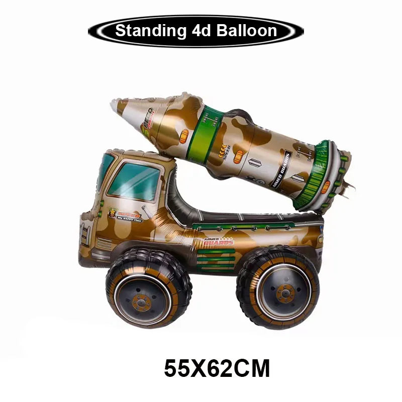 Camouflage Birthday Party Tank Cake Topper Happy Birthday Sign Cake Decor Soldier Camouflage Army Military Birthday Party Decors