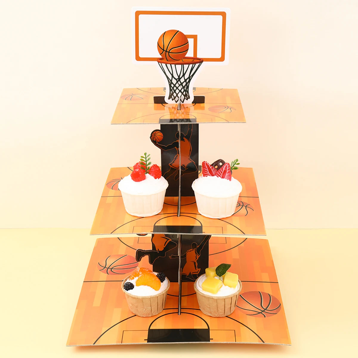 Basketball Birthday Decoration Disposable Tableware Basketball Party Paper Plates Napkins Basketball Birthday Baby Shower Decor