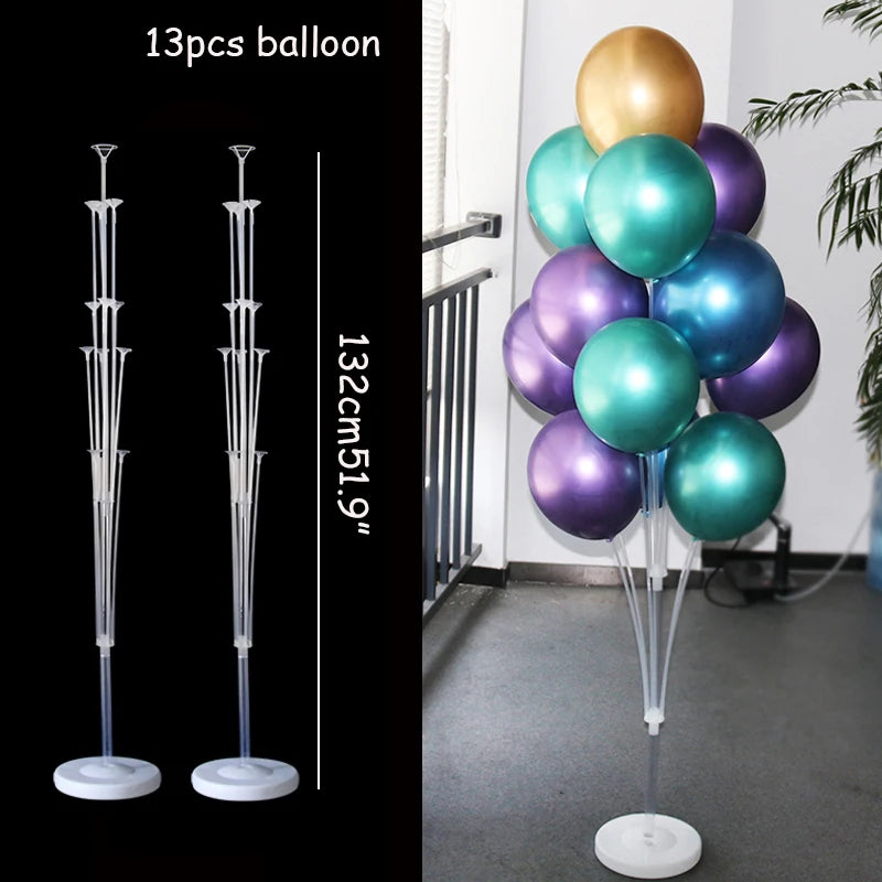 Gender Reveal Balloons Column Holder Question Mark Balloon Stand Boy or Girl Gender Reveal Birthday Party Decoration BabyShower