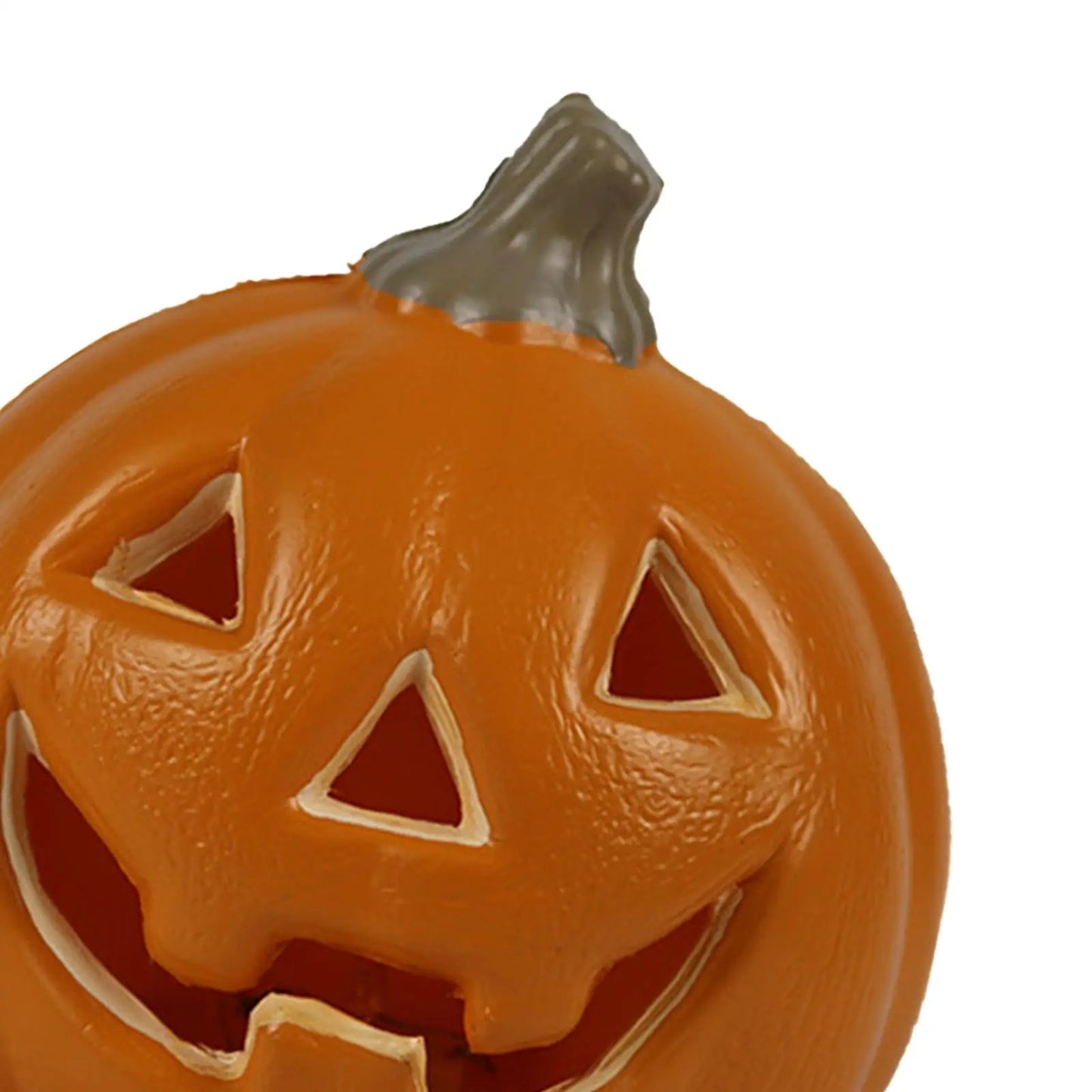 Halloween Pumpkin Lights Realistic Ornament Glow in The Dark Pumpkin Lantern Lamp for Patio Wall Holiday Party Outdoor Indoor