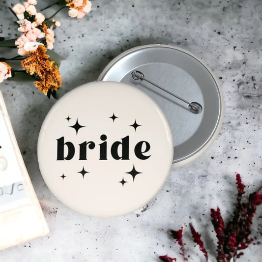 Bridesmaids Buttons for Bachelorette Party Retro Maid of Honor Buttons Trendy Bachelorette Party Pins supplies bride to be gift