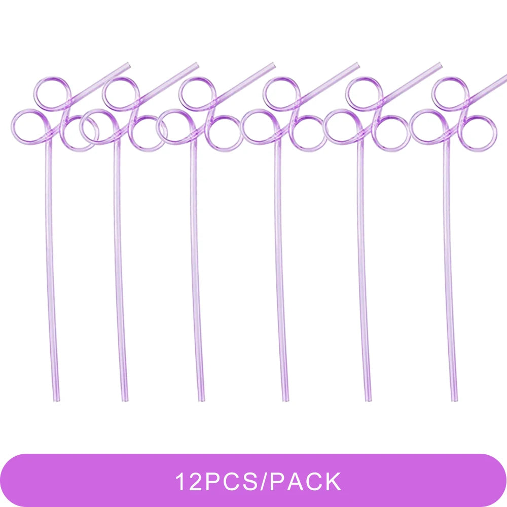 Crazy Unique Decoration Silly Plastic Drinking Straws Bluk 10 Styles for Daily Party Festiivty Clod Drink BPA free