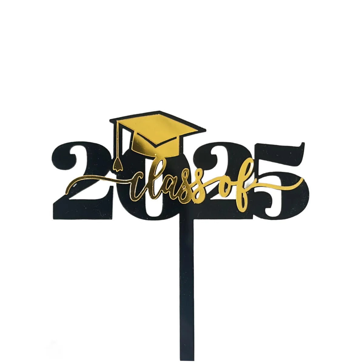 INS Class of 2025 Graduation Cake Topper Decor for Graduation Party DIY Cake Dessert Decorations Supplies