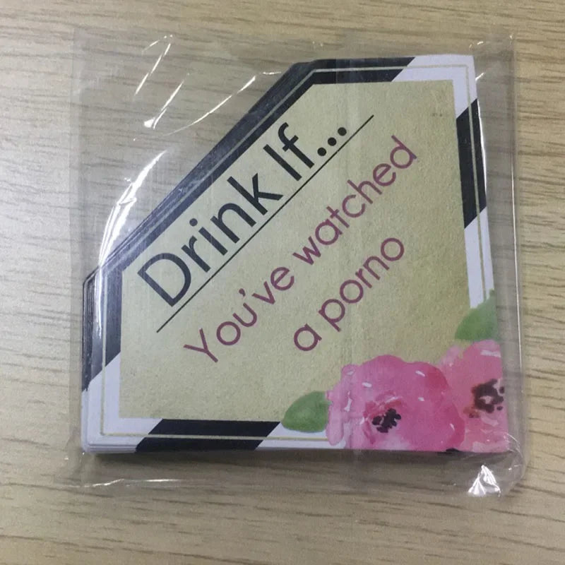 Bachelorette Party Drink If Game Cards Wedding Engagement Bridal Shower Birthday Party Girls Night Activity Drinking Games Suppl