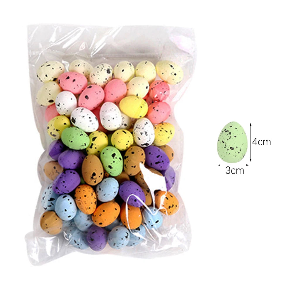 10-15Cm Easter Artificial Bird Nest Easter Eggs Natural Rattan Nest Eggs Storage Easter Decoration 2025 Kids Diy Craft Supplies