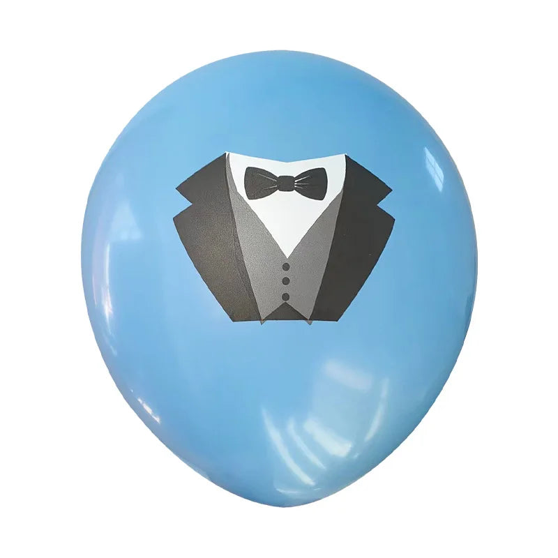 Latex Balloon for Father's Day Theme Party, Happy Father's Day, Super Dad Latex Balloons, 12in, 10PCs
