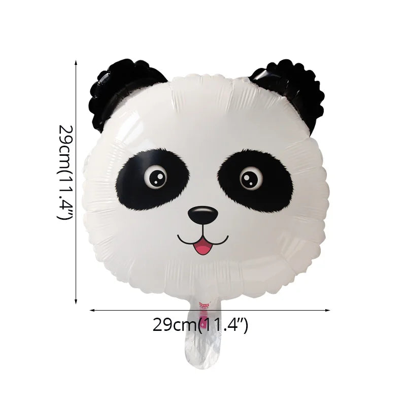 Panda Theme Party Decoration Kids Birthday Party Supplies Cute Panda Disposable Tableware Banner Cookie Bag Baby Shower Decor