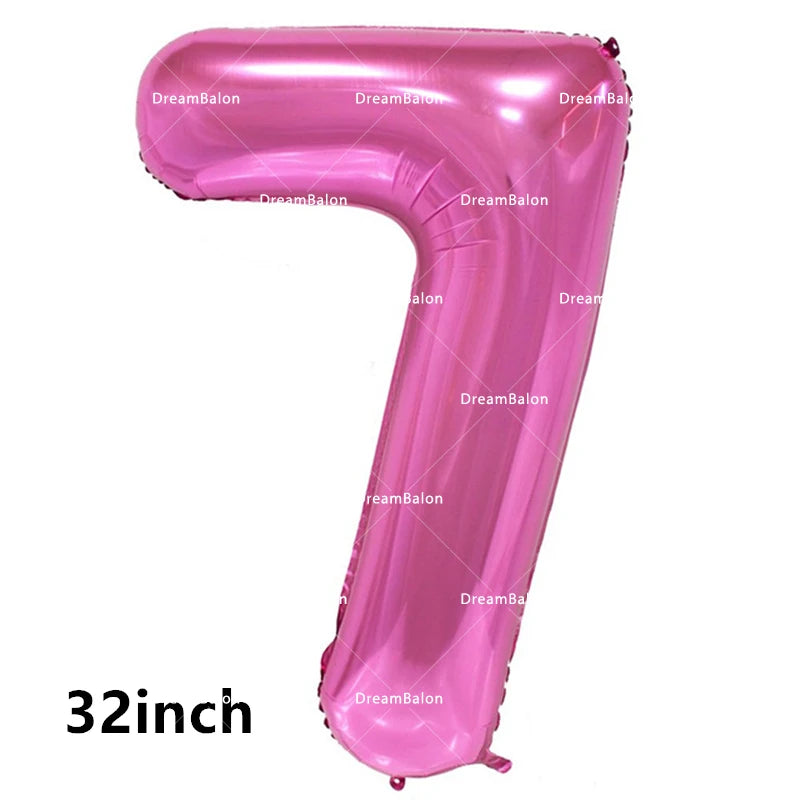 My Little Pony Foil Latex Balloon Happy Birthday Party Decoration Banner Cake Topper Kid Event Supplies Backdrop Disposable Toys