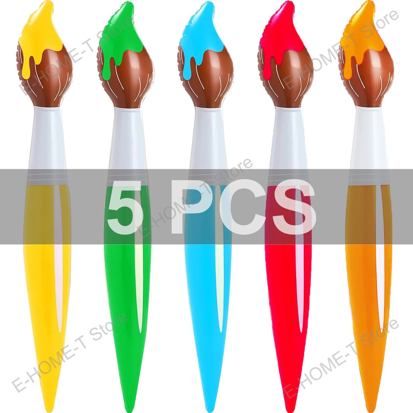 Giant Inflatable Paint Brush Balloon Large Blow up Art Paint Brushes for Back to School Graduation Party Decoration Classroom