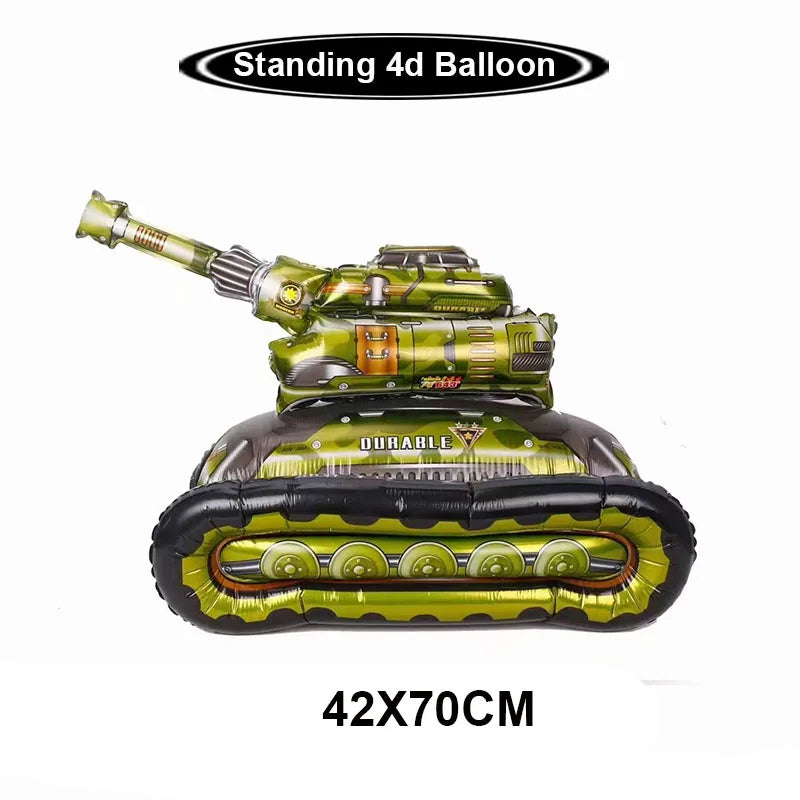 Camouflage Birthday Party Tank Cake Topper Happy Birthday Sign Cake Decor Soldier Camouflage Army Military Birthday Party Decors