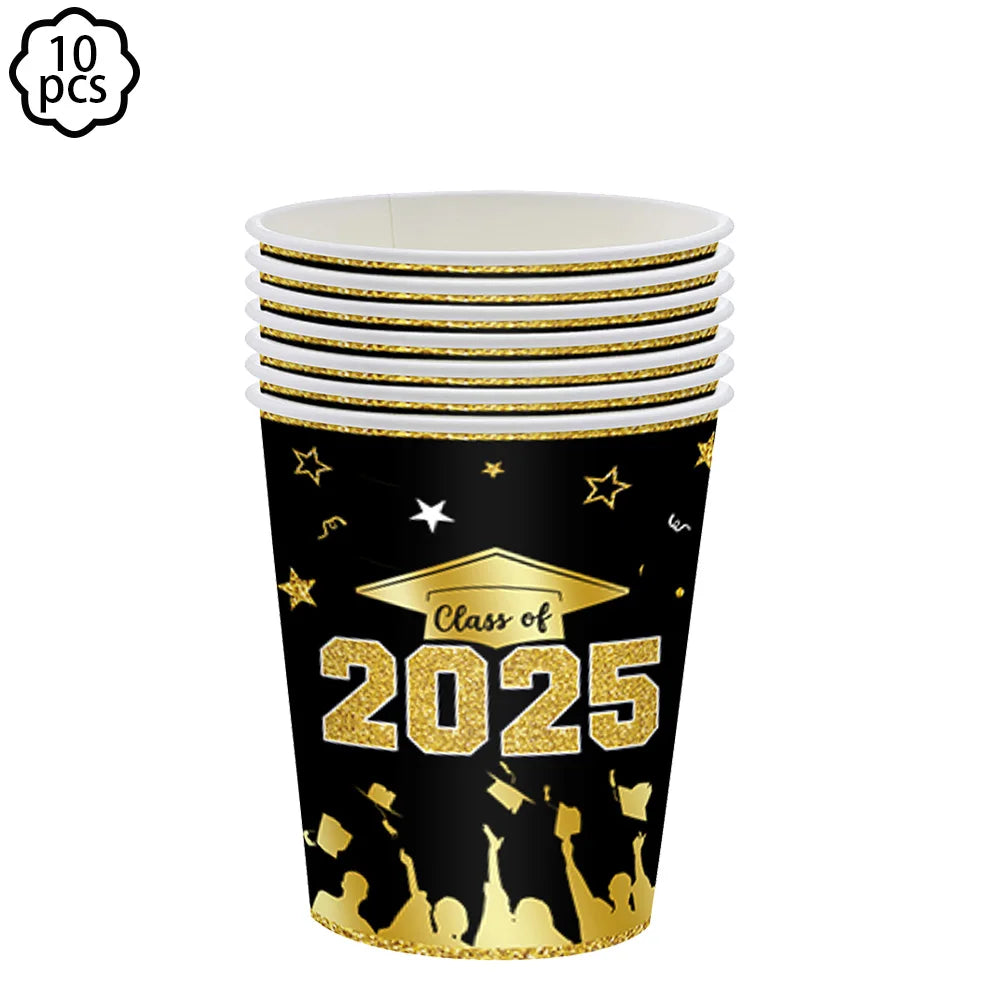 Congrats Graduation Party Tablecloth Table cover supplies Congrats Grad Tablecloth 2025 Congrats Grad Party decoration Banner
