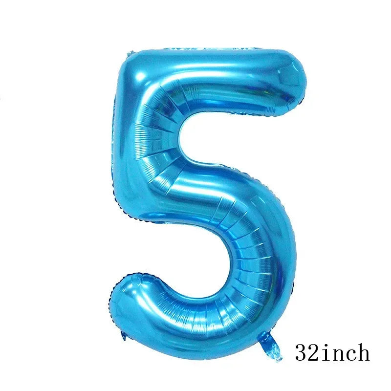1set How Train Dragon Balloons No Teeth Toothlessing Green Eye Black Loong Party Decoration Happy Birthday Banner Cake Topper