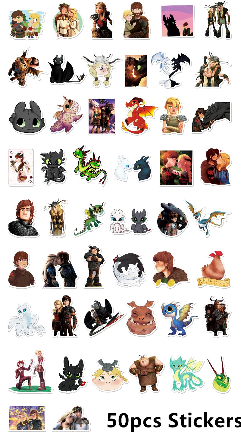 1set How Train Dragon Balloons No Teeth Toothlessing Green Eye Black Loong Party Decoration Happy Birthday Banner Cake Topper