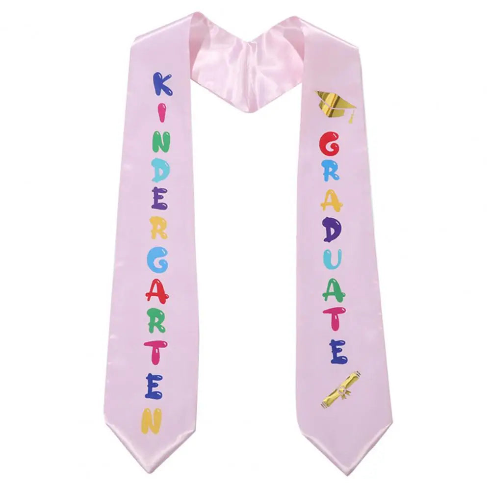 2023 Graduation Shoulder Strap Letter Design Decorative Kids Graduation Season Celebration Etiquette Strap Party Decor