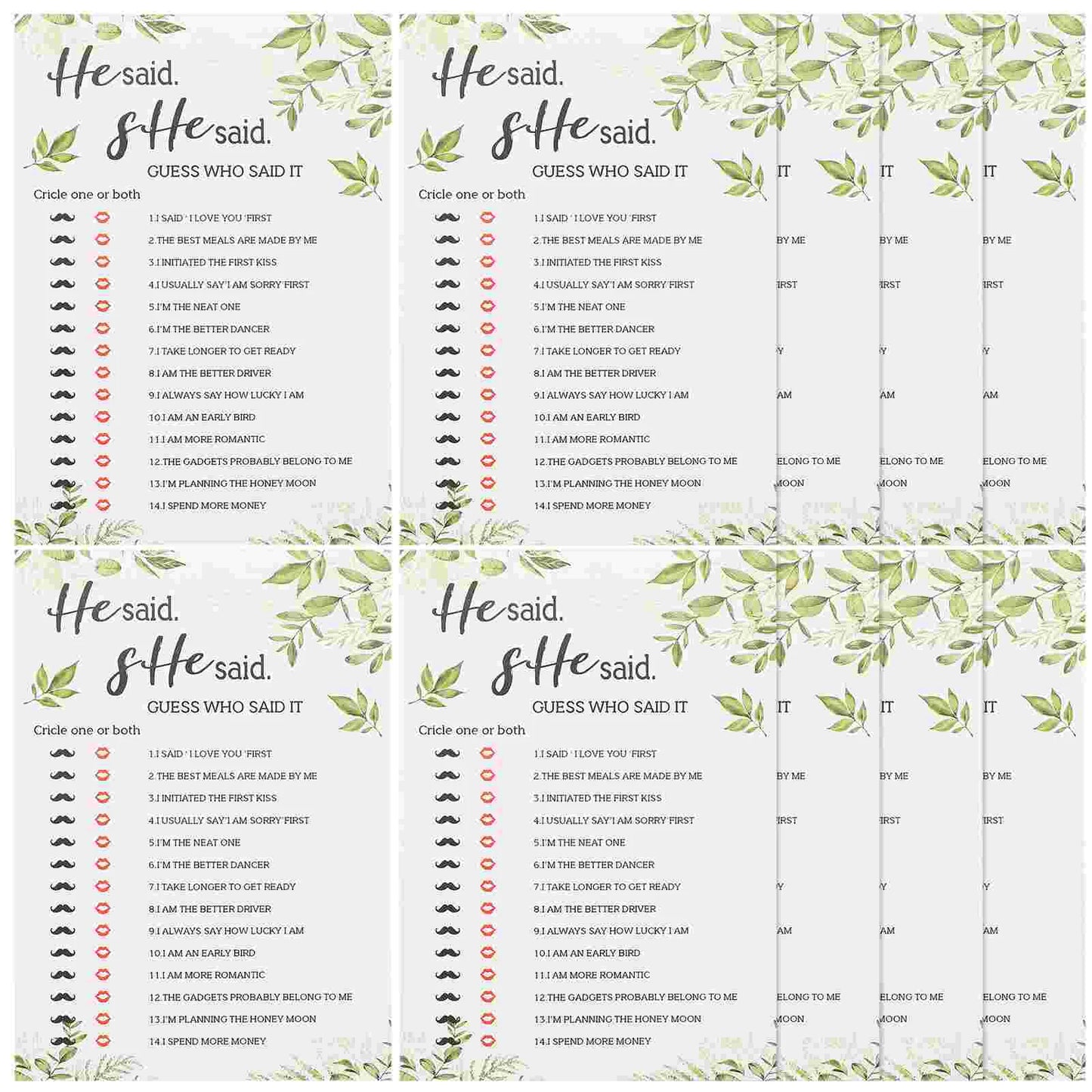 10pcs Girls Night Party Card Bridal Shower Game Conversation Cards For Bachelorette Party Dare Card Funny Game