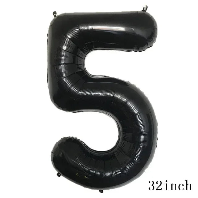 1set How Train Dragon Balloons No Teeth Toothlessing Green Eye Black Loong Party Decoration Happy Birthday Banner Cake Topper