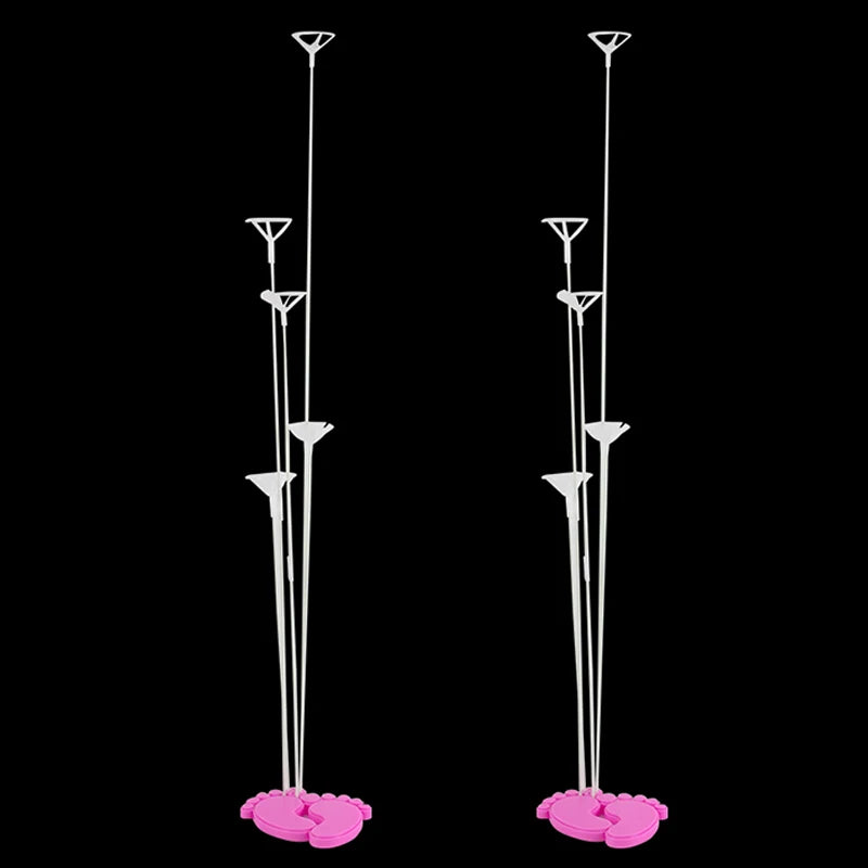 NEW 1/2set Pink Blue Gender Reveal Balloon Stand Kit Boy or Girl Baby Shower Balloon Support Kids Birthday Party Decoration