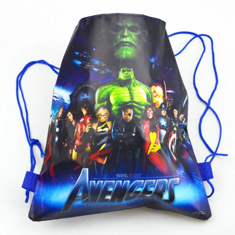 Avengers Superhero Birthday Party Decoration Balloon Cake Plate Paper Cup Box Gift Bag Background Banner 10 People Tableware Set