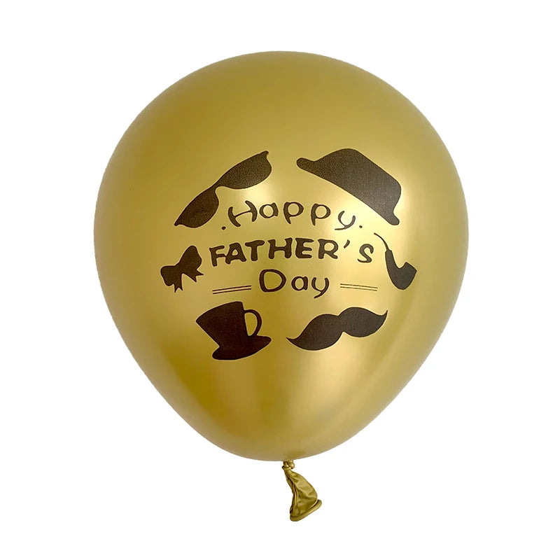 10pcs 12inch English Mother Father Foil Balloons Mother's Day Heart Shape Helium Love Globos Decor Mama Balloon Gifts Balaos