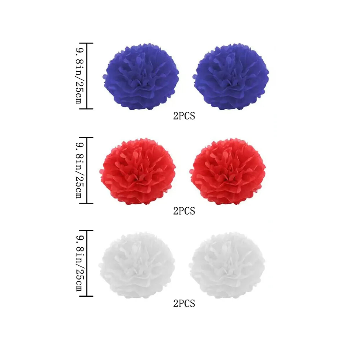 Independence Day Theme Party Banner Spiral Hanger Paper Fans American Flag Garland Patriotic 4th of July Party Background Decor