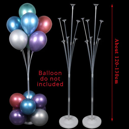 Gender Reveal Balloons Column Holder Question Mark Balloon Stand Boy or Girl Gender Reveal Birthday Party Decoration BabyShower