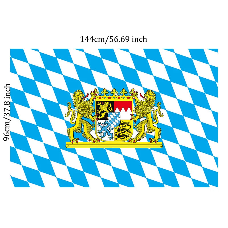 2021 Oktoberfest Decoration German Beer Flag Festival Party Supplies Decor Bavarian 100 People Fiesta Banner