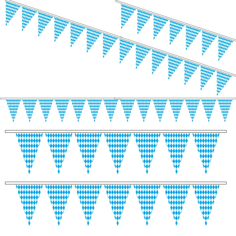 2021 Oktoberfest Decoration German Beer Flag Festival Party Supplies Decor Bavarian 100 People Fiesta Banner