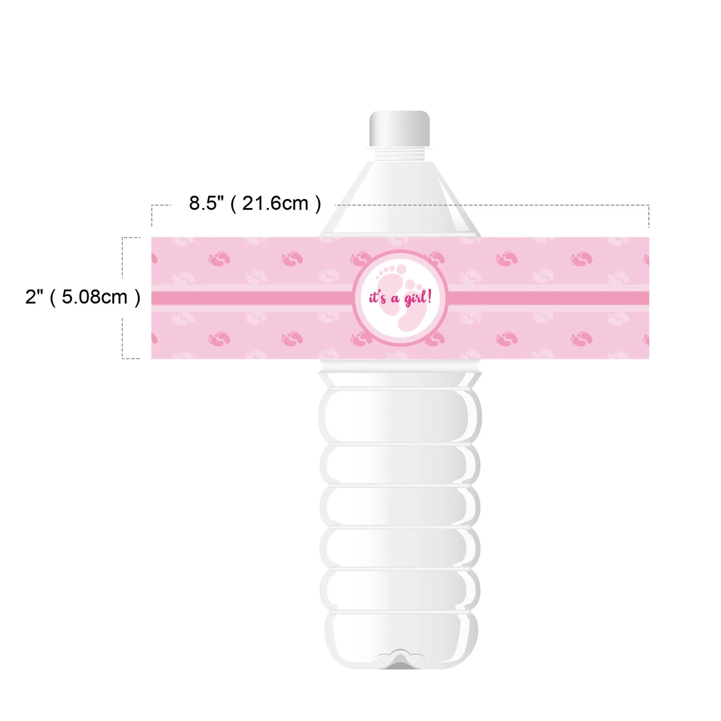 Baby Shower Party Water Bottle Stickers It Is A Boy/Girl Boy Or Girl Gender Reveal Party Decoration Supply