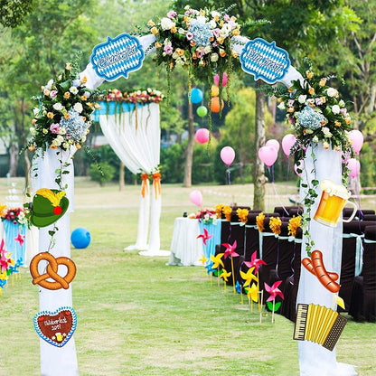 2021 Oktoberfest Decoration German Beer Flag Festival Party Supplies Decor Bavarian 100 People Fiesta Banner