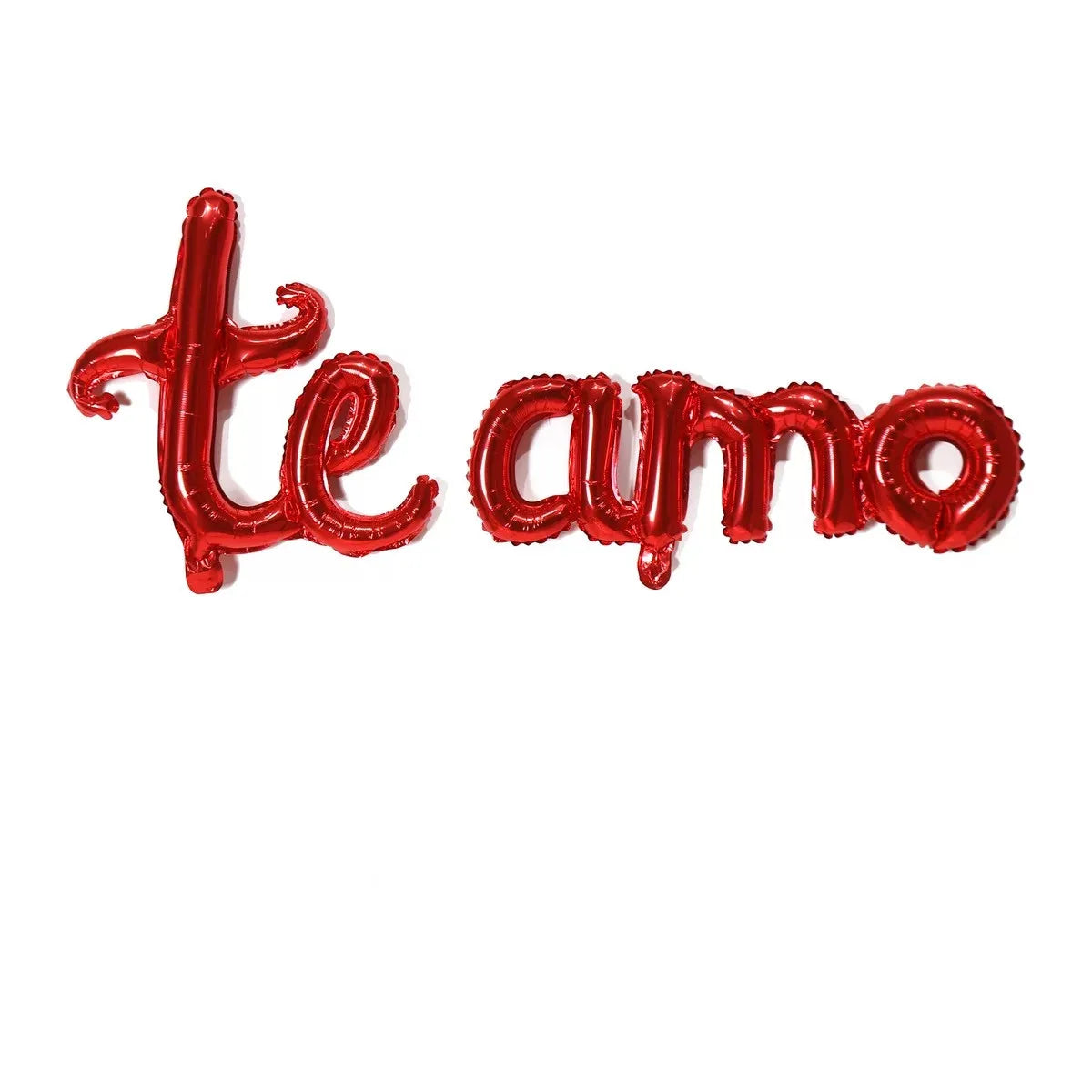 1pc 16inch Te amo Balloon Spanish I Love You Foil Letter Baloon Valentine's Day Wedding Anniversary Decoration Supplies Globos