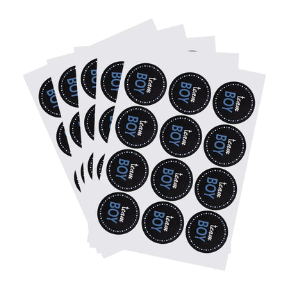 24/48pcs Team Boy Team Girl Stickers Boy or Girl Vote Sticker for Gender Reveal Party Creative Decoration Baby Shower Supplies 6