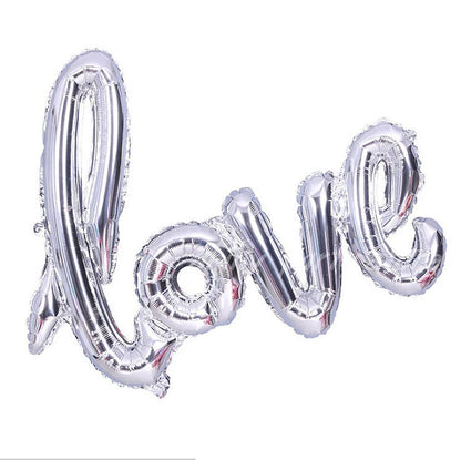 108cm Big Red Letter LOVE Foil Balloons Wedding Anniversary Valentine's Day Proposal Aluminum Balloon Baby Shower Globos Decor