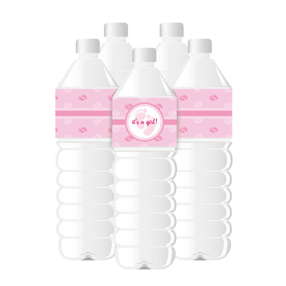Baby Shower Party Water Bottle Stickers It Is A Boy/Girl Boy Or Girl Gender Reveal Party Decoration Supply