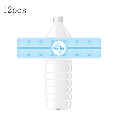 Baby Shower Party Water Bottle Stickers It Is A Boy/Girl Boy Or Girl Gender Reveal Party Decoration Supply