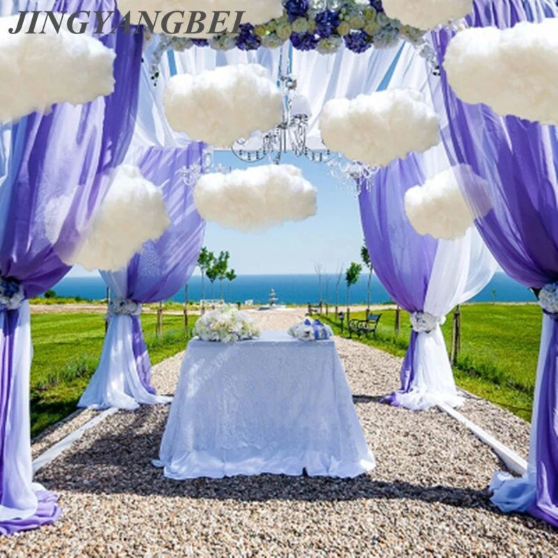 Artificial Cotton Clouds Decoration White 3D Ceiling Interior Cloud Decor Living Room DIY Wedding Party Decoration Props