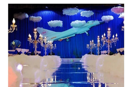 Artificial Cotton Clouds Decoration White 3D Ceiling Interior Cloud Decor Living Room DIY Wedding Party Decoration Props
