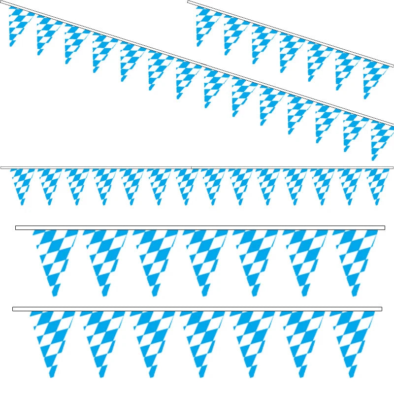 2021 Oktoberfest Decoration German Beer Flag Festival Party Supplies Decor Bavarian 100 People Fiesta Banner