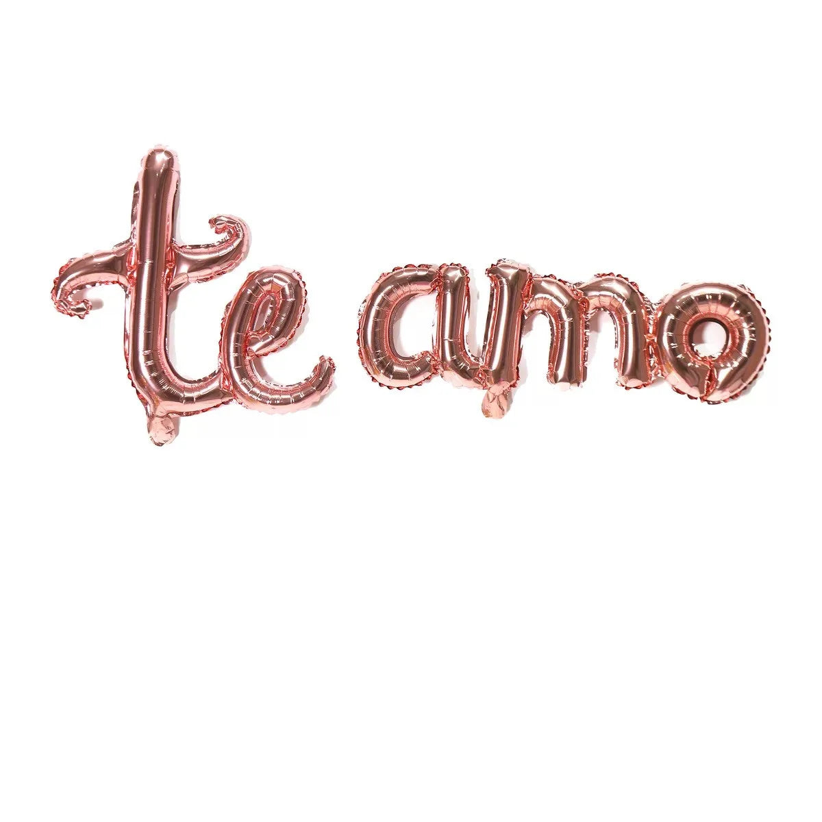 1pc 16inch Te amo Balloon Spanish I Love You Foil Letter Baloon Valentine's Day Wedding Anniversary Decoration Supplies Globos