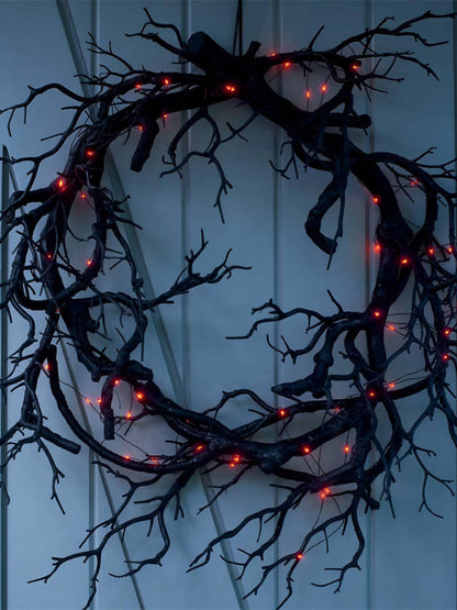 Deadwood Luminous Black Haunted House Decoration Garland